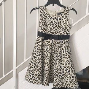 LILT cheetah print dress